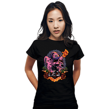 Load image into Gallery viewer, Shirts Fitted Shirts, Woman / Small / Black Buu Crest
