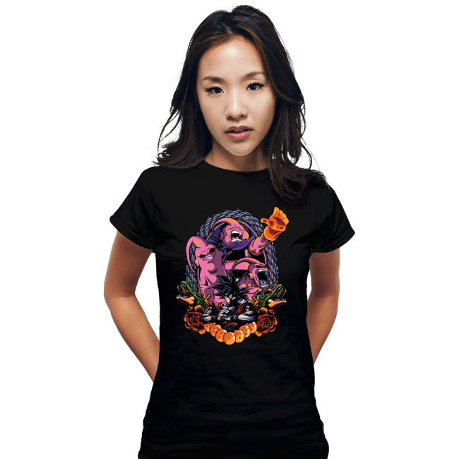 Shirts Fitted Shirts, Woman / Small / Black Buu Crest