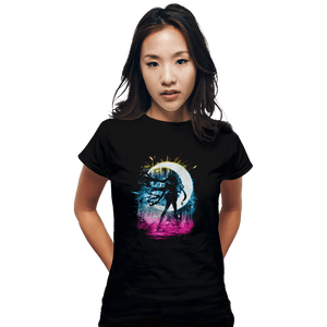 Shirts Fitted Shirts, Woman / Small / Black Sailor Moon Storm
