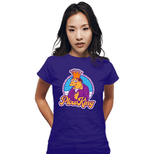 Load image into Gallery viewer, Secret_Shirts Fitted Shirts, Woman / Small / Violet The King Of Snow

