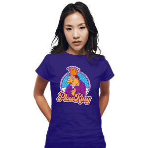 Secret_Shirts Fitted Shirts, Woman / Small / Violet The King Of Snow
