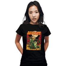 Load image into Gallery viewer, Shirts Fitted Shirts, Woman / Small / Black Battletoads
