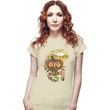 Load image into Gallery viewer, Shirts Fitted Shirts, Woman / Small / White Ukiyoe Majora
