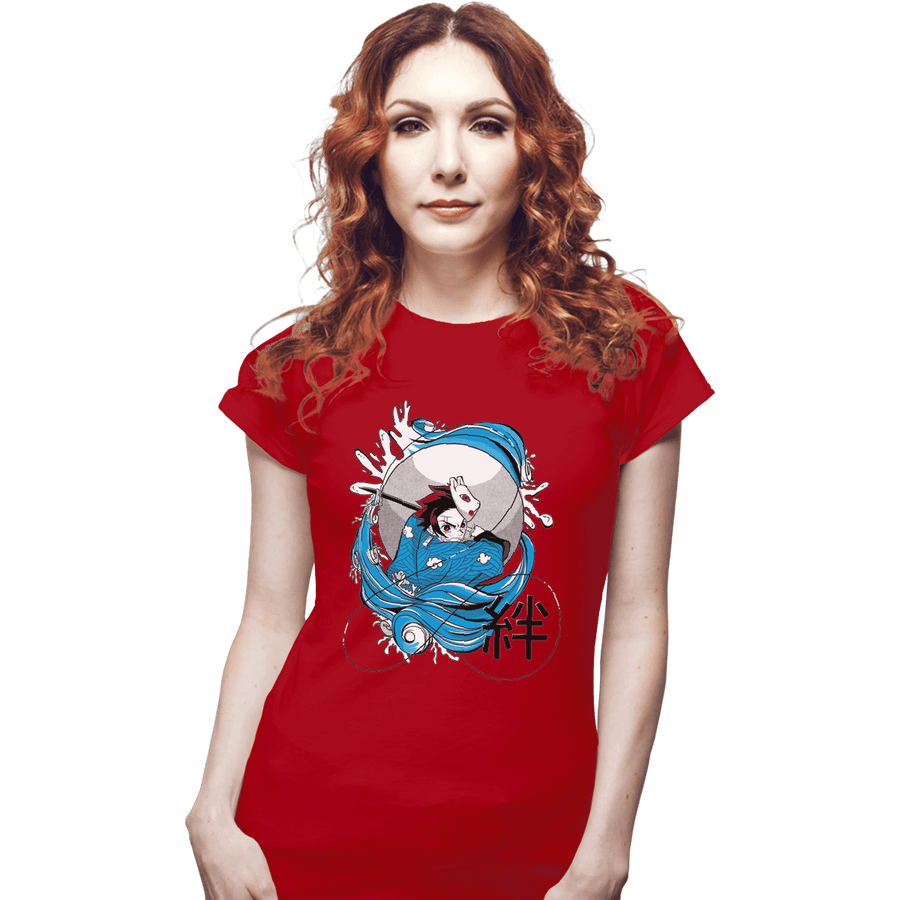 Shirts Fitted Shirts, Woman / Small / Red Bonds