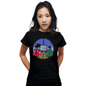 Shirts Fitted Shirts, Woman / Small / Black Rivals DBZ x YYH x SF