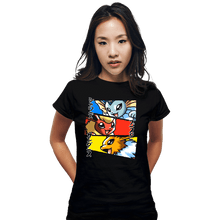 Load image into Gallery viewer, Shirts Fitted Shirts, Woman / Small / Black Evolutions
