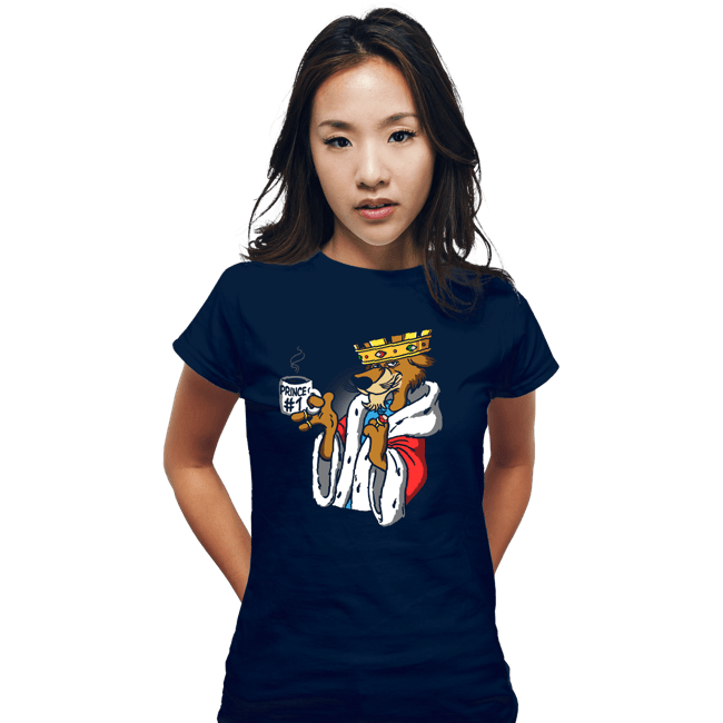 Daily_Deal_Shirts Fitted Shirts, Woman / Small / Navy Prince #1