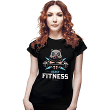 Load image into Gallery viewer, Daily_Deal_Shirts Fitted Shirts, Woman / Small / Black Beast Fitness
