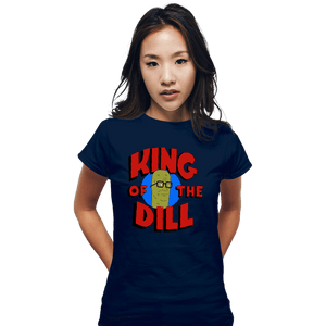 Shirts Fitted Shirts, Woman / Small / Navy King Of The Dill