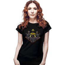 Load image into Gallery viewer, Daily_Deal_Shirts Fitted Shirts, Woman / Small / Black Ghost Rangers
