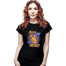 Load image into Gallery viewer, Shirts Fitted Shirts, Woman / Small / Black Another One Bites The Dust
