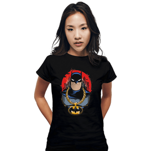 Shirts Fitted Shirts, Woman / Small / Black Dark Knight Drip