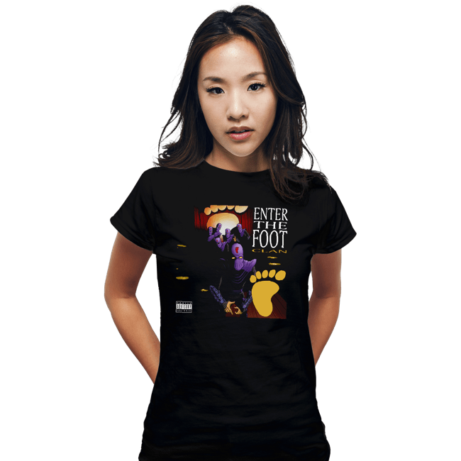 Secret_Shirts Fitted Shirts, Woman / Small / Black Enter The Foot