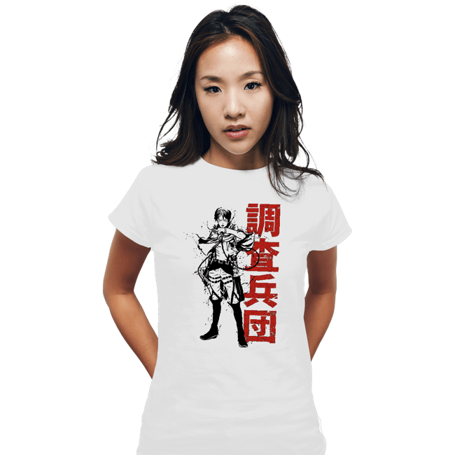 Shirts Fitted Shirts, Woman / Small / White Titan Shifter