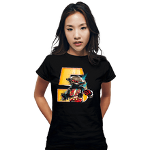 Load image into Gallery viewer, Secret_Shirts Fitted Shirts, Woman / Small / Black Aiy Yi Yi Yi Yi
