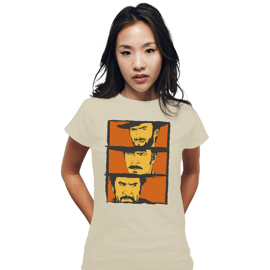 Shirts Fitted Shirts, Woman / Small / White The Good The Bad And The Ugly