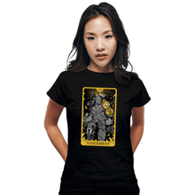 Load image into Gallery viewer, Shirts Fitted Shirts, Woman / Small / Black Tarot Judgement
