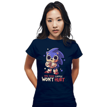 Load image into Gallery viewer, Secret_Shirts Fitted Shirts, Woman / Small / Navy One More Cup

