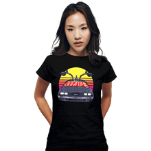 Load image into Gallery viewer, Secret_Shirts Fitted Shirts, Woman / Small / Black 80s Outatime
