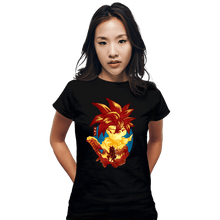 Load image into Gallery viewer, Secret_Shirts Fitted Shirts, Woman / Small / Black Chrono!
