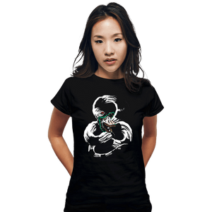 Secret_Shirts Fitted Shirts, Woman / Small / Black Sandworm