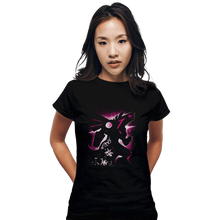 Load image into Gallery viewer, Shirts Fitted Shirts, Woman / Small / Black Power Of Space
