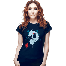 Load image into Gallery viewer, Secret_Shirts Fitted Shirts, Woman / Small / Navy Hime
