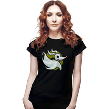 Load image into Gallery viewer, Shirts Fitted Shirts, Woman / Small / Black Zero Scraps
