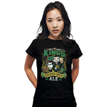 Load image into Gallery viewer, Shirts Fitted Shirts, Woman / Small / Black King&#39;s Ale
