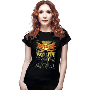 Shirts Fitted Shirts, Woman / Small / Black Dark Souls