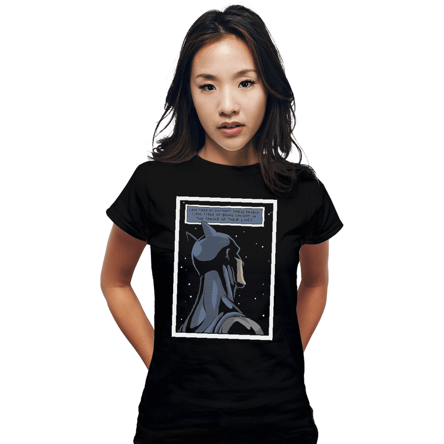 Shirts Fitted Shirts, Woman / Small / Black Manbatan