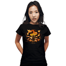 Load image into Gallery viewer, Shirts Fitted Shirts, Woman / Small / Black Tailed Beast Unleashed
