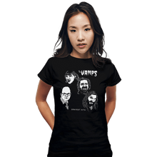 Load image into Gallery viewer, Shirts Fitted Shirts, Woman / Small / Black The Vamps
