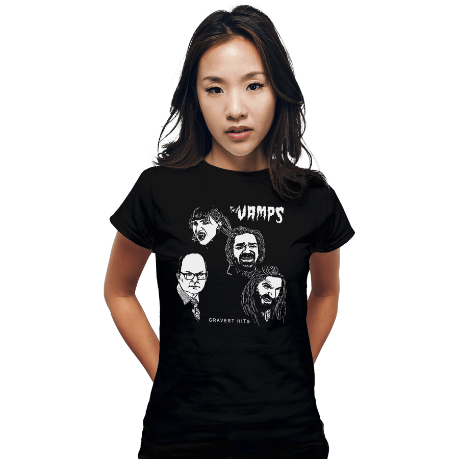 Shirts Fitted Shirts, Woman / Small / Black The Vamps