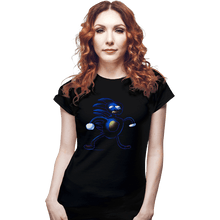 Load image into Gallery viewer, Shirts Fitted Shirts, Woman / Small / Black Sanic
