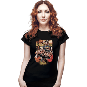 Secret_Shirts Fitted Shirts, Woman / Small / Black Goonies!