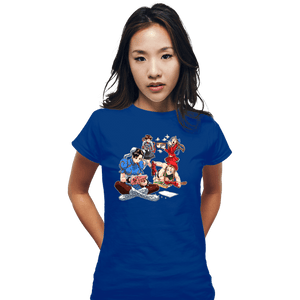 Secret_Shirts Fitted Shirts, Woman / Small / Royal Blue Showoffs