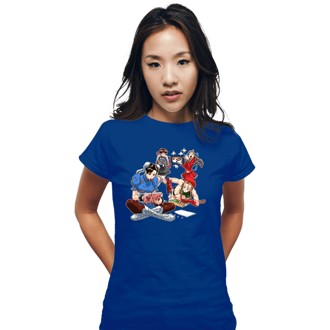 Secret_Shirts Fitted Shirts, Woman / Small / Royal Blue Showoffs