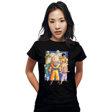 Load image into Gallery viewer, Secret_Shirts Fitted Shirts, Woman / Small / Black Z Fighters
