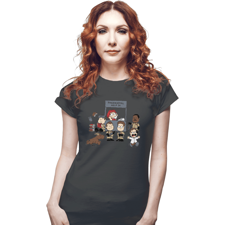 Shirts Fitted Shirts, Woman / Small / Charcoal The Busters Are In