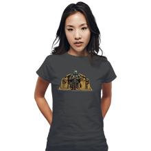 Load image into Gallery viewer, Secret_Shirts Fitted Shirts, Woman / Small / Charcoal Boba Sanders
