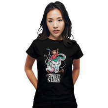Load image into Gallery viewer, Secret_Shirts Fitted Shirts, Woman / Small / Black The Spirit Story
