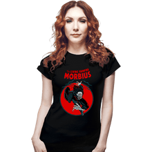 Load image into Gallery viewer, Shirts Fitted Shirts, Woman / Small / Black The Living Vampire Morbius
