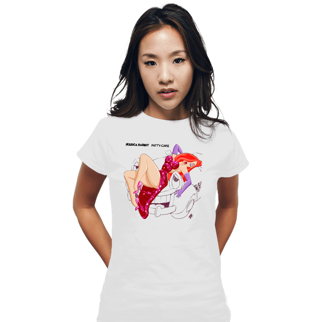 Shirts Fitted Shirts, Woman / Small / White Patty Cake