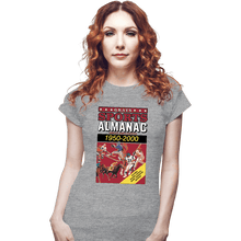 Load image into Gallery viewer, Secret_Shirts Fitted Shirts, Woman / Small / Sports Grey Sports Almanac
