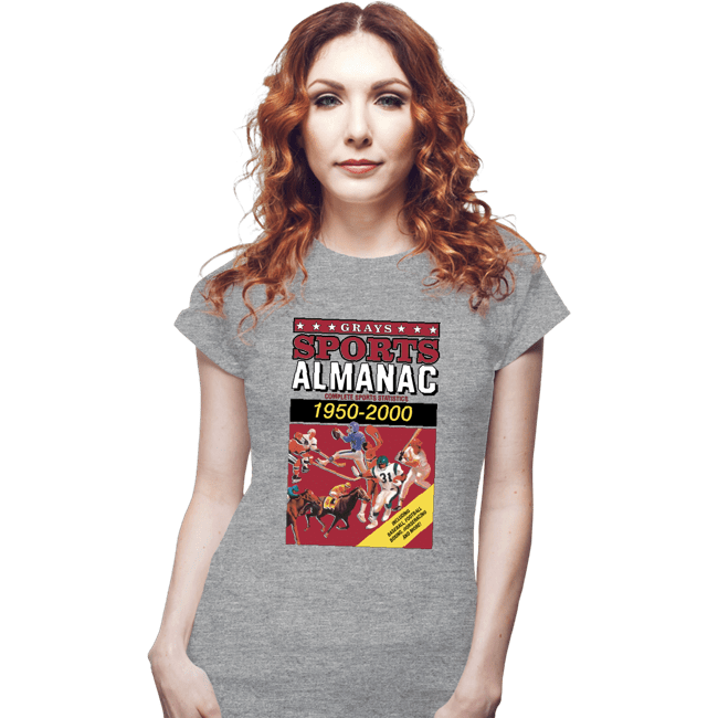 Secret_Shirts Fitted Shirts, Woman / Small / Sports Grey Sports Almanac