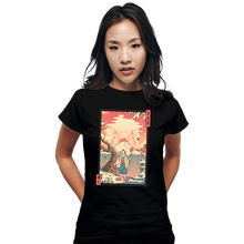 Load image into Gallery viewer, Secret_Shirts Fitted Shirts, Woman / Small / Black Floating Nightmare Ukiyo-e
