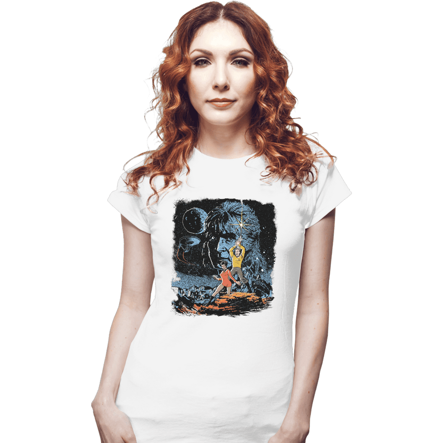Shirts Fitted Shirts, Woman / Small / White FTT Star Trek Wars