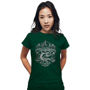 Sold_Out_Shirts Fitted Shirts, Woman / Small / Irish Green Team Slytherin