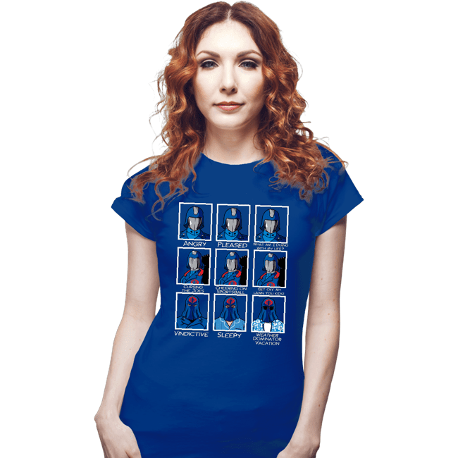 Daily_Deal_Shirts Fitted Shirts, Woman / Small / Royal Blue The Many Faces of Cobra Commander